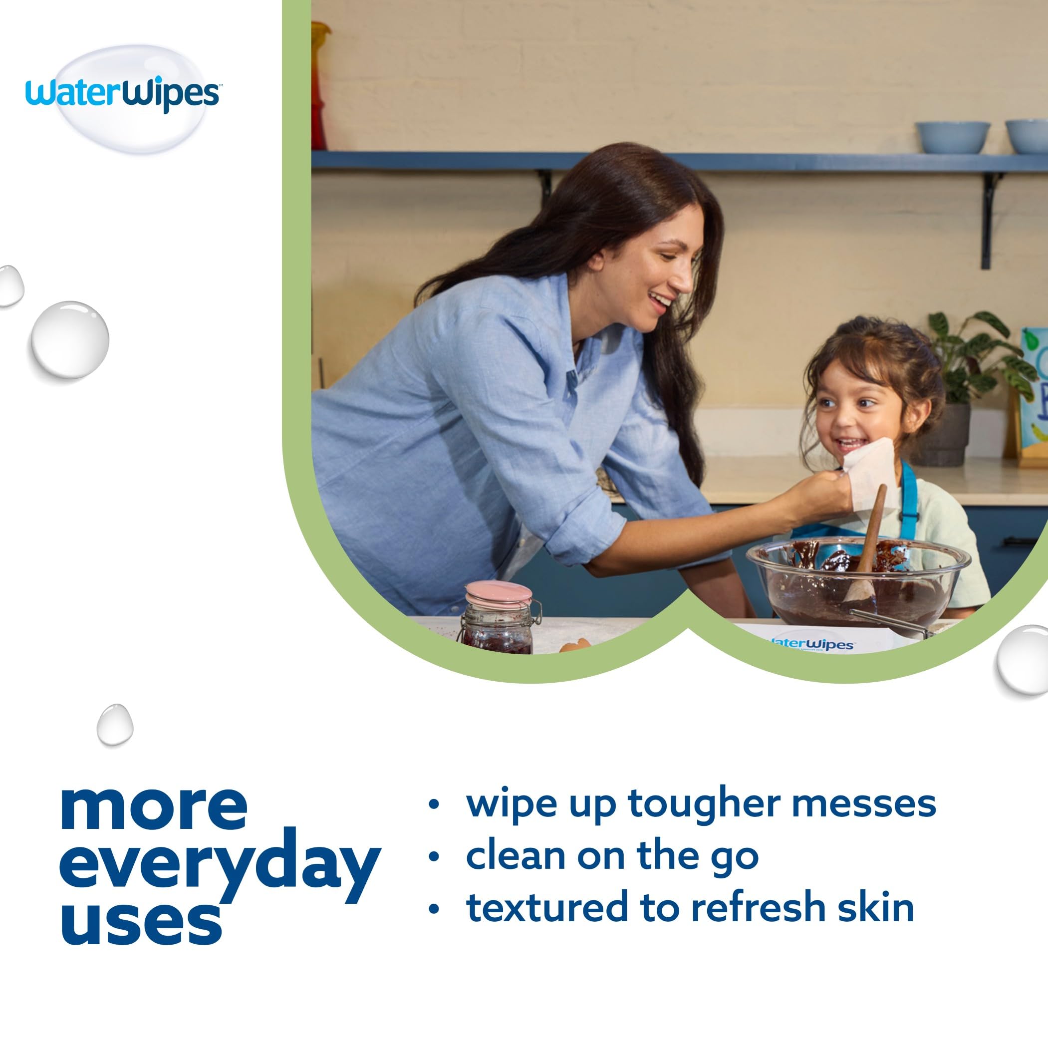 WaterWipes comparación de grosor, toallitas más gruesas y resistentes