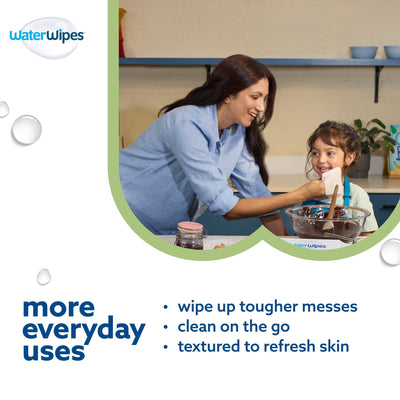 WaterWipes comparación de grosor, toallitas más gruesas y resistentes