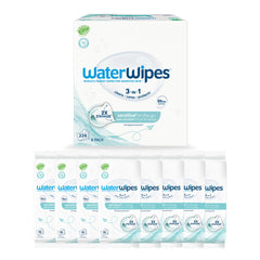 WaterWipes paquete delantero mostrando diseño y cantidad 224