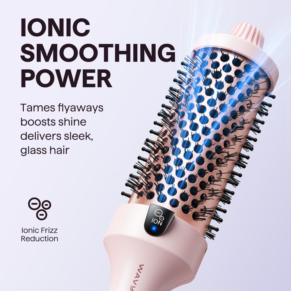 Wavytalk elongated heated bristles detail for smooth glide and secure hair grip