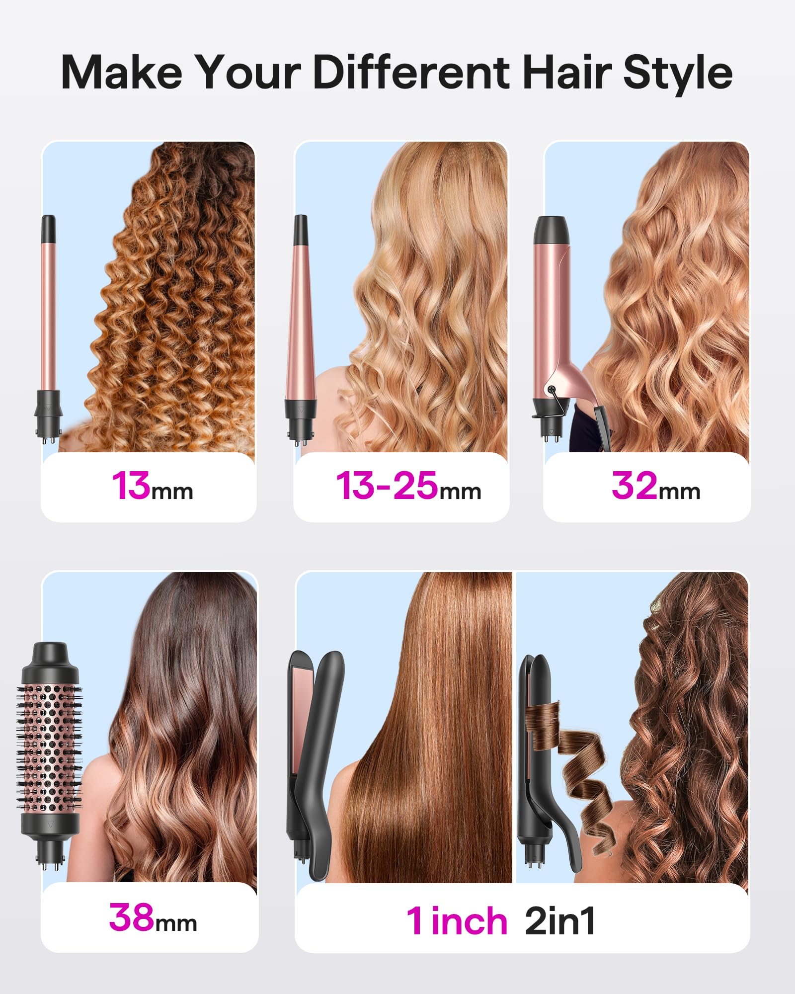 wavytalk thermal brush closeup showing bristles for smooth volume
