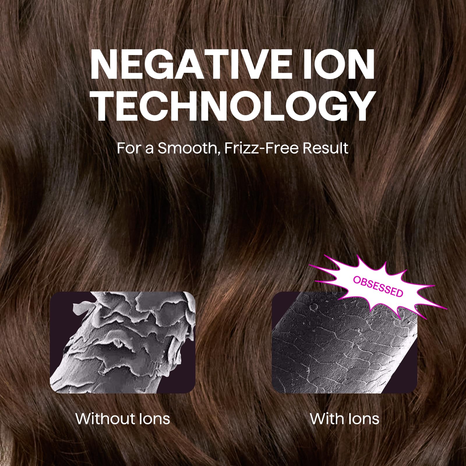 wavytalk hair stylist using Turblow Pro on client demonstrating fast drying and polished results