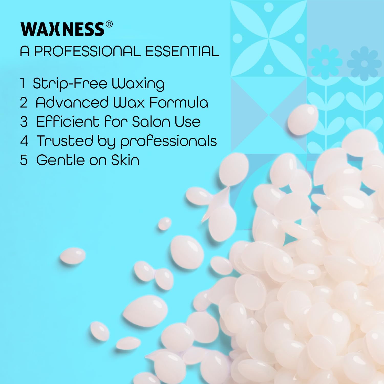 Waxness aplicación con espátula mostrando control y precisión