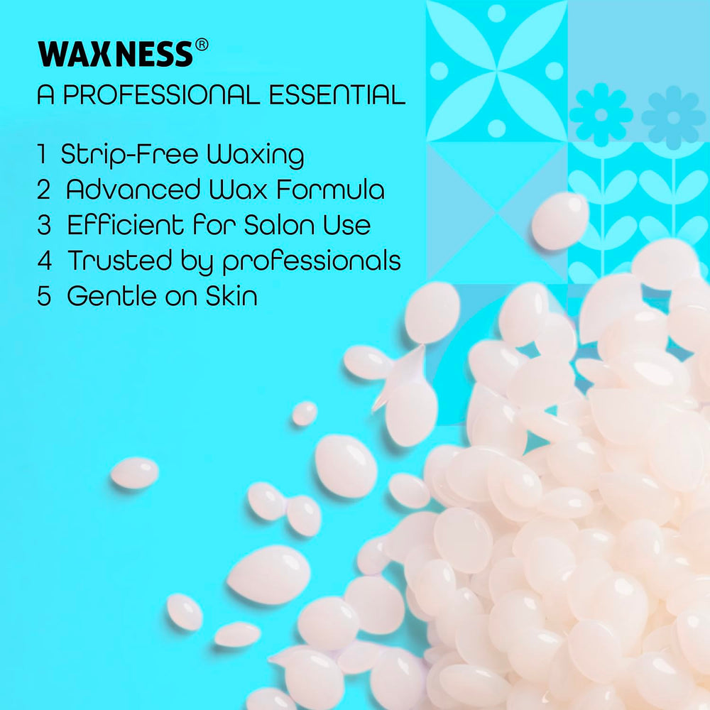 Waxness aplicación con espátula mostrando control y precisión