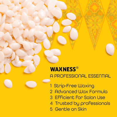 Waxness perlas cerca mostrando tonalidad perlada y control