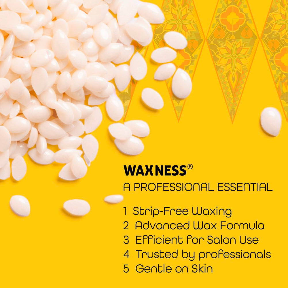 Waxness perlas cerca mostrando tonalidad perlada y control