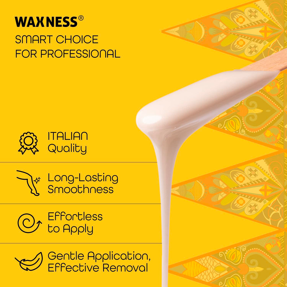 Waxness textura cremosa en cuchara para fácil aplicación