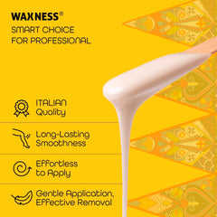 Waxness textura cremosa en cuchara para fácil aplicación