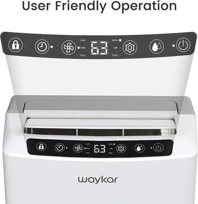 Waykar side air grille detail showing high airflow for faster drying