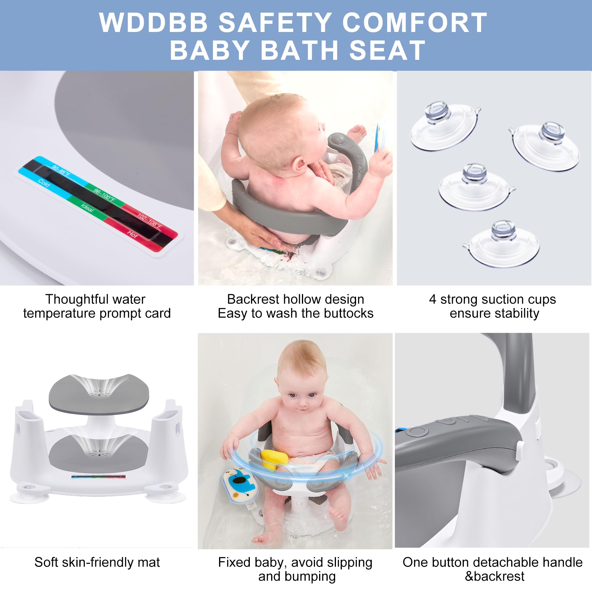 Wddbb seat next to toy showing compact size and scale advantage