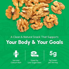 we got nuts walnuts in bowl as snack suggestion showing ready-to-eat benefit