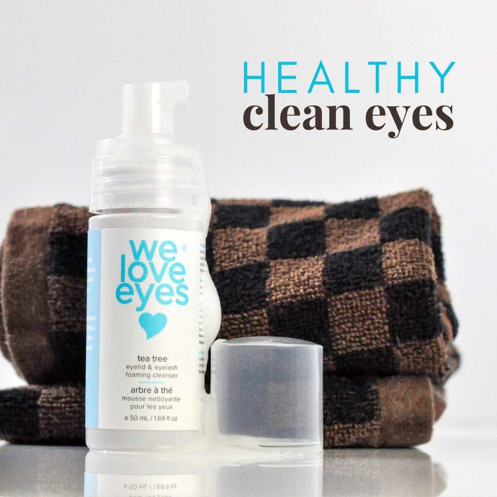 We Love Eyes textura espumosa suave que limpia sin frotar