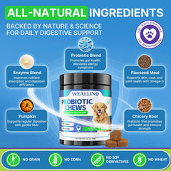 WEALLIN etiqueta con ingredientes clave y beneficios visibles