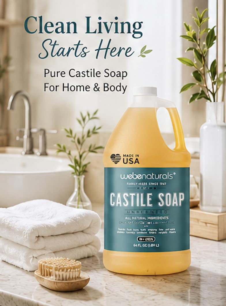 WEBE escena de hogar sostenible con la recarga, reduce residuos