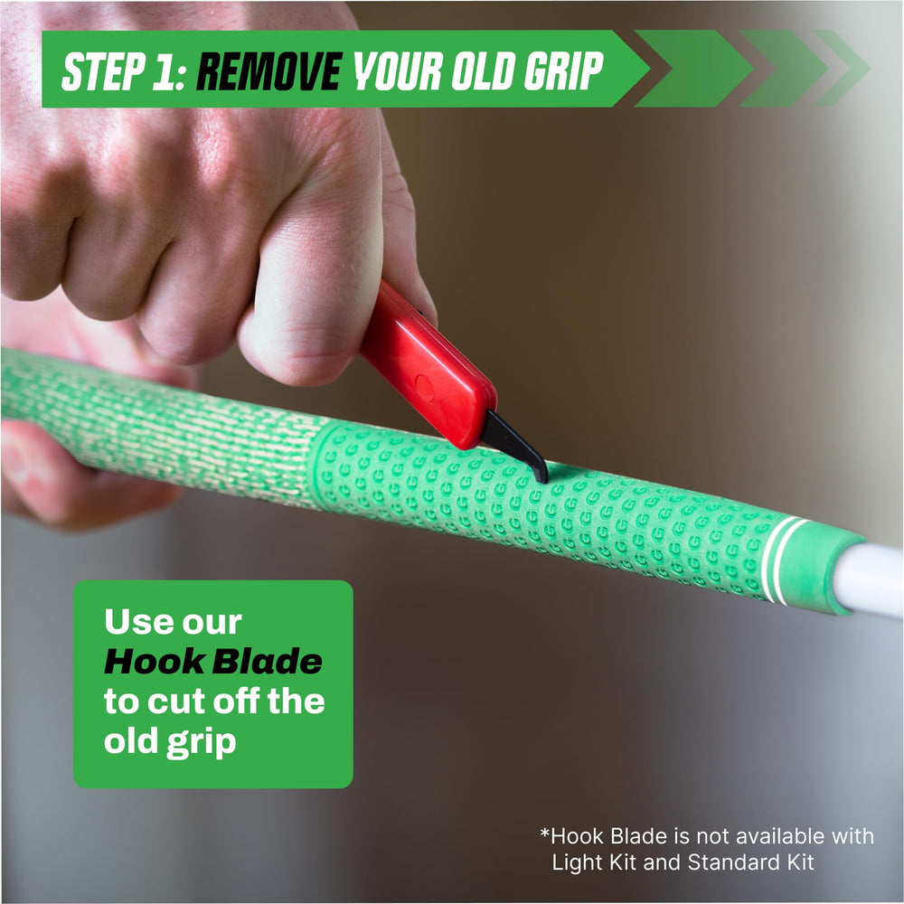 Wedge Guys cuchilla retráctil de acero para extraer grips con seguridad