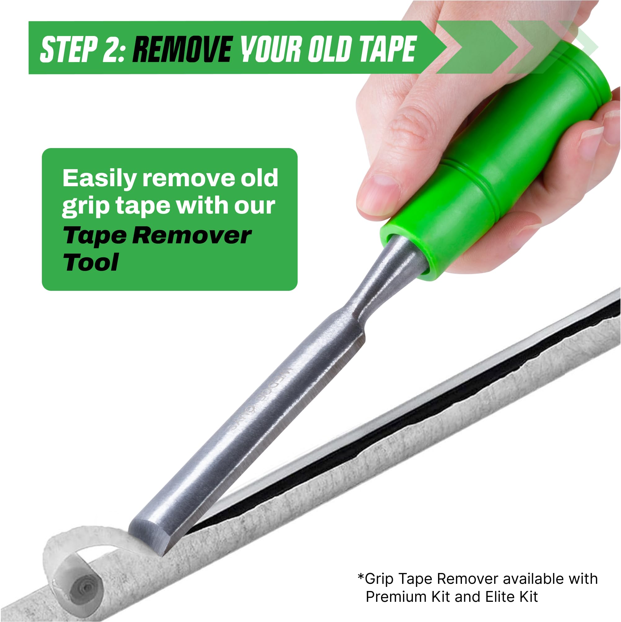 Wedge Guys tiras de cinta adhesiva doble cara listas para instalar grips