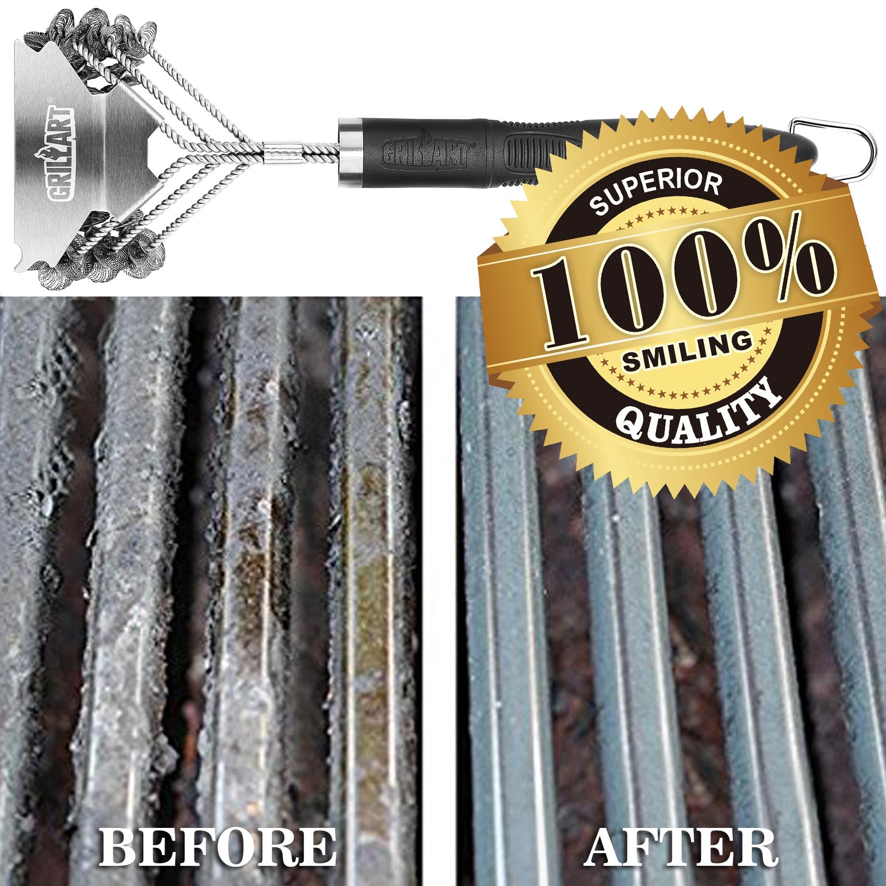 Weetiee on a backyard grill during barbecue, illustrates everyday safe grilling use