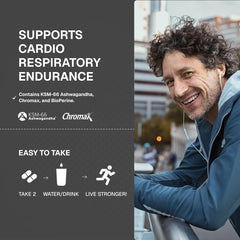 Weider Prime KSM-66 ashwagandha ingredient close-up supporting endurance