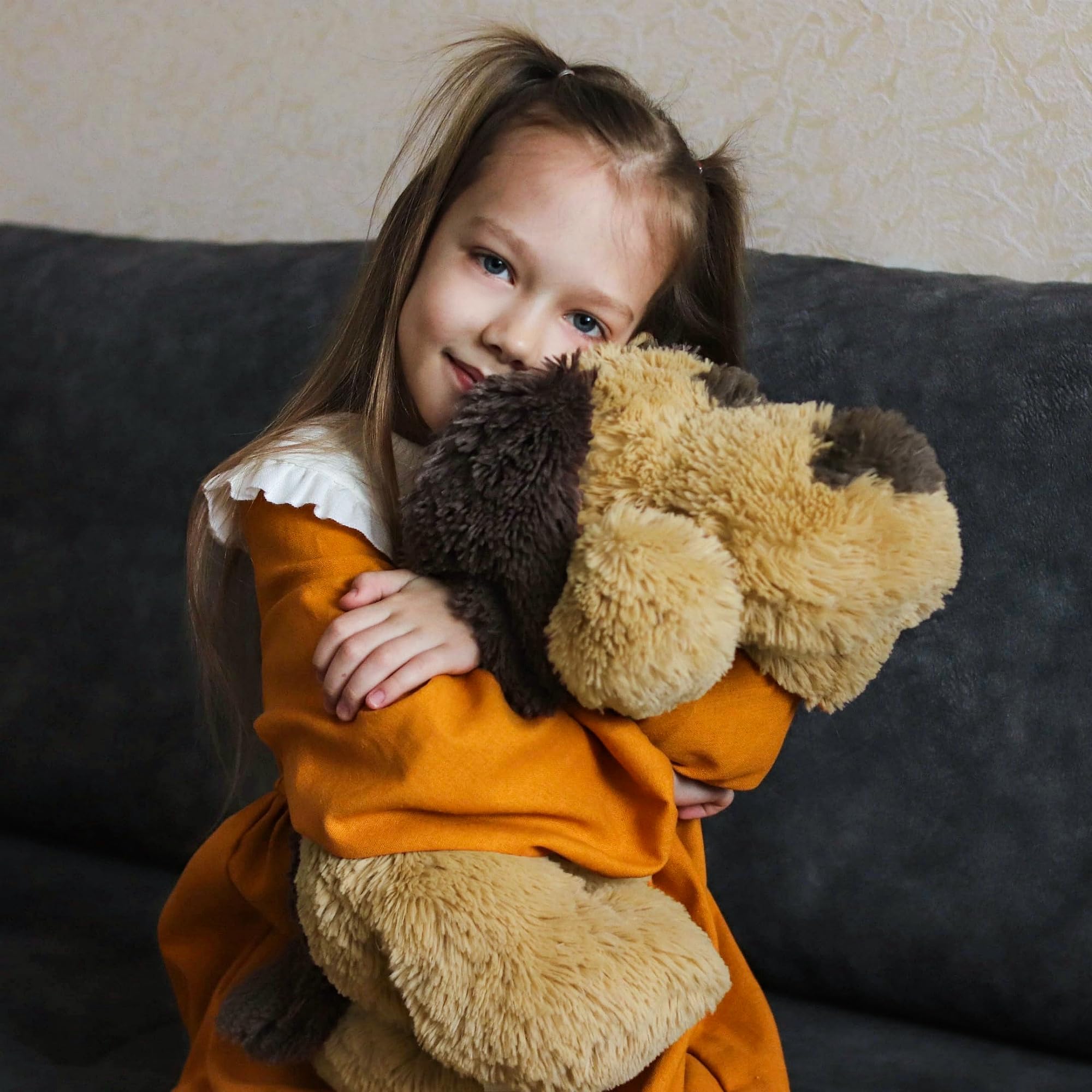 WEIGEDU peluche en dormitorio decorando con aspecto cálido y acogedor