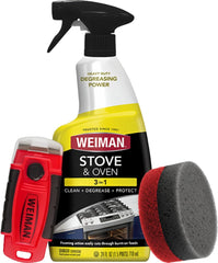 Weiman kit 3 piezas mostrado completo para limpieza profunda
