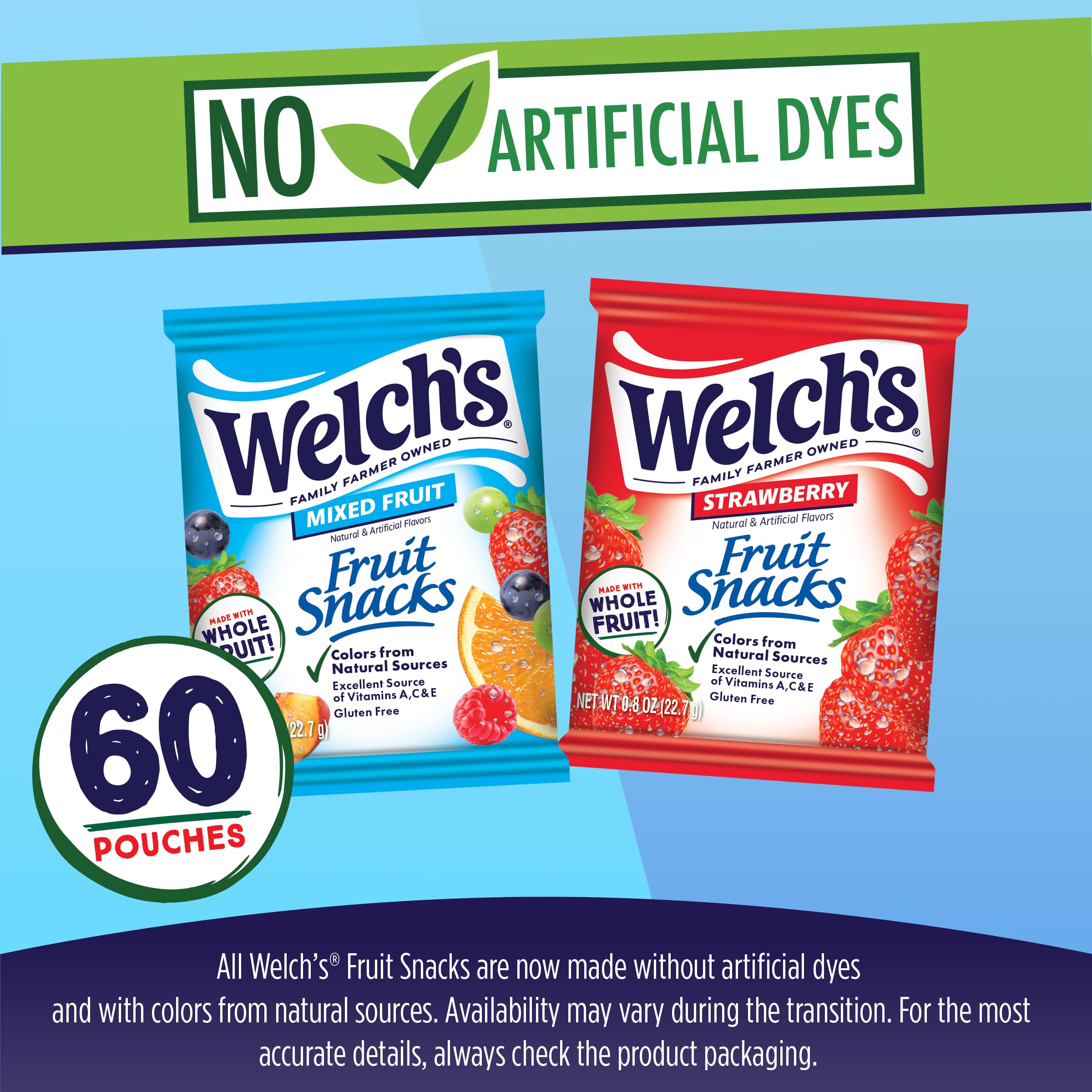Welch's primer plano de texturas y formas frutales que atraen