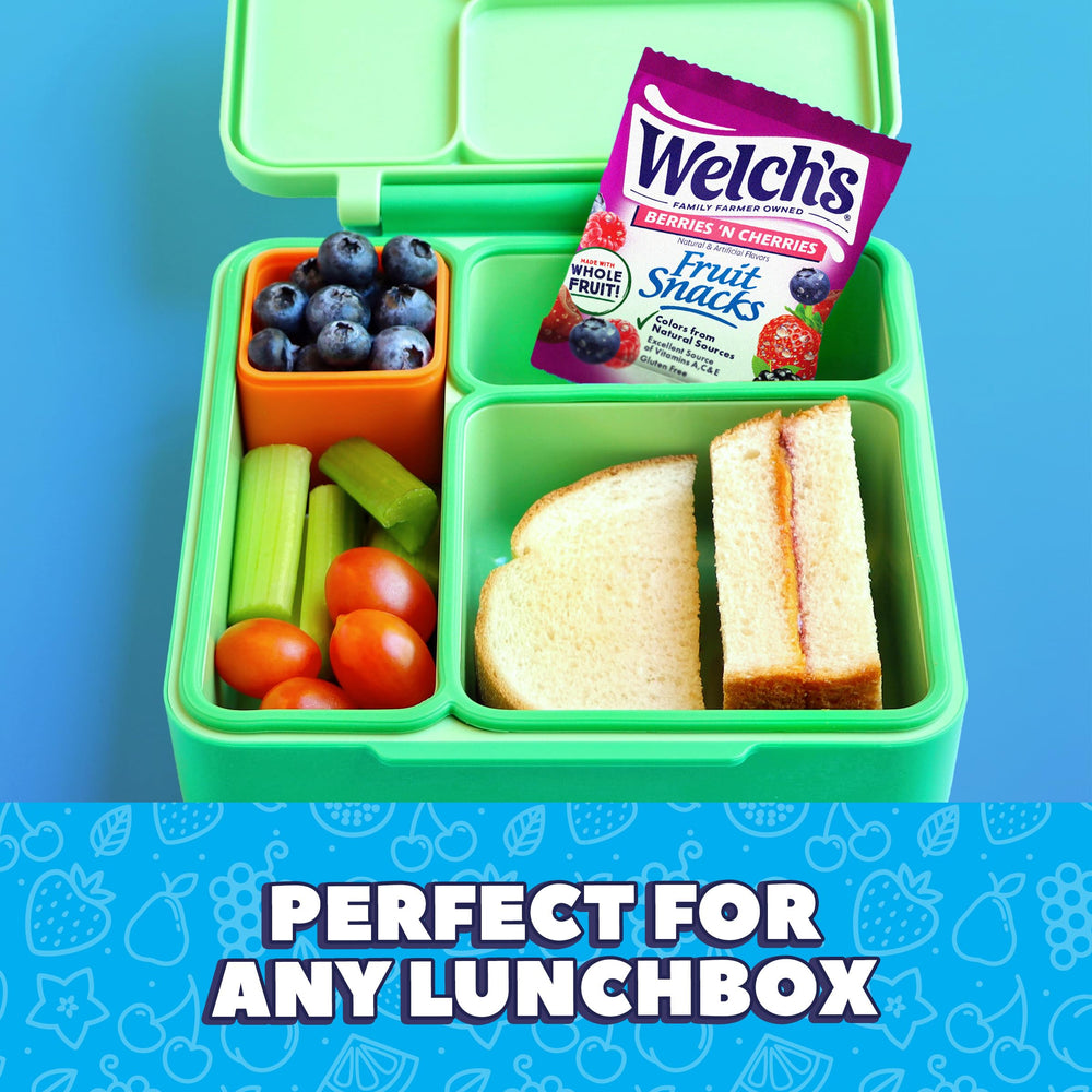 Welch's etiqueta nutricional visible detalle de vitaminas y ingredientes