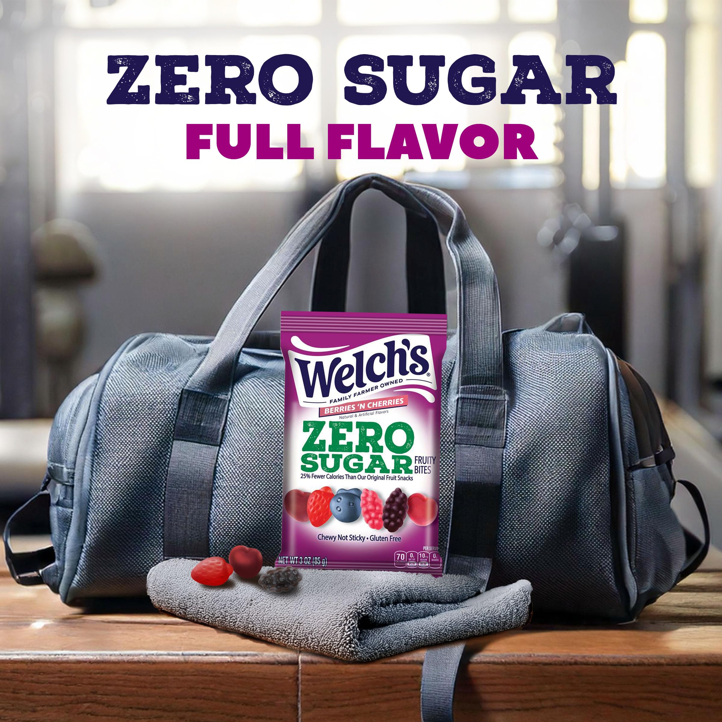 Welch's caja completa de seis paquetes para almacenamiento fácil