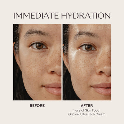 Weleda Skin Food etiqueta con certificación NATRUE y beneficios naturales
