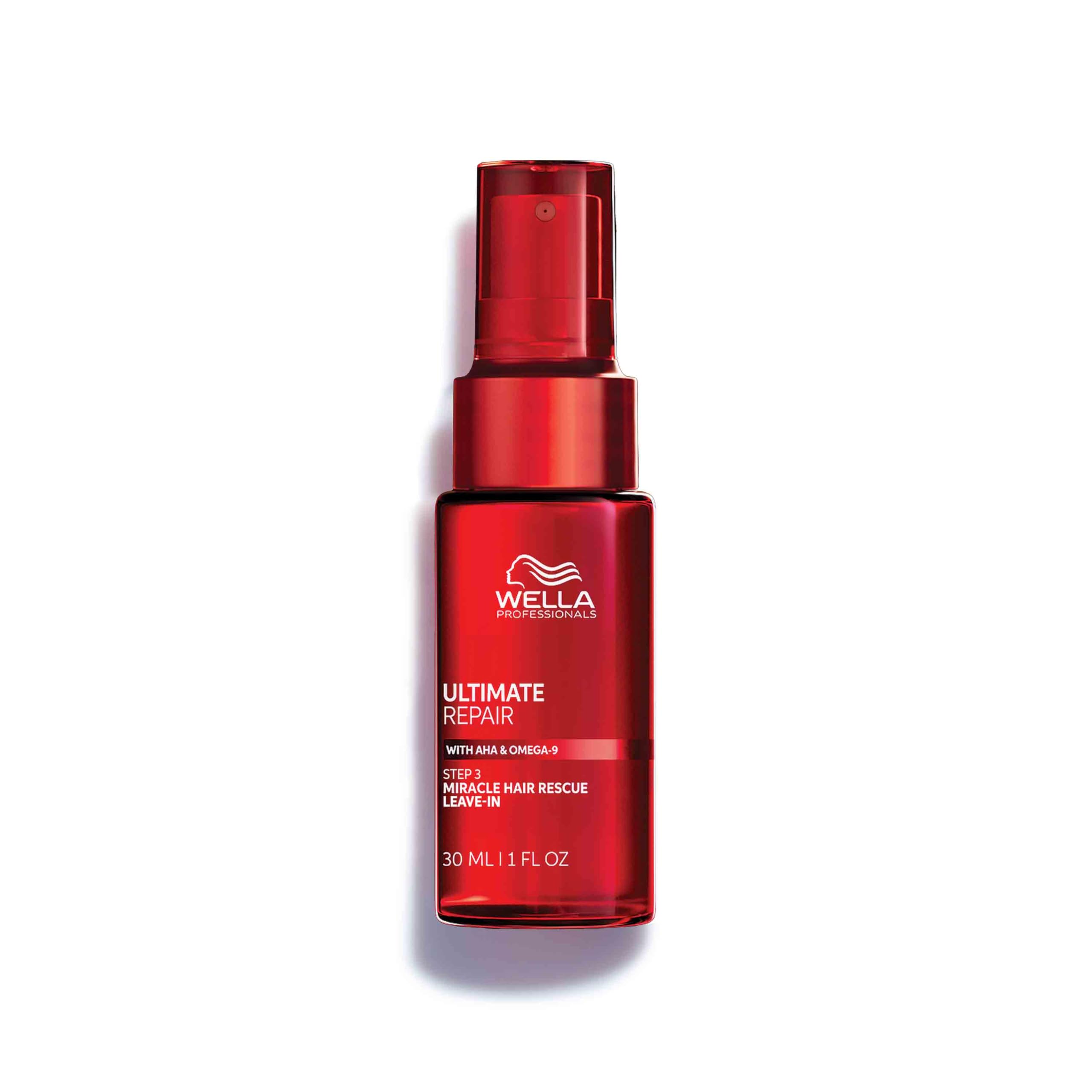Wella Professionals front packaging showing product benefits and elegant bottle