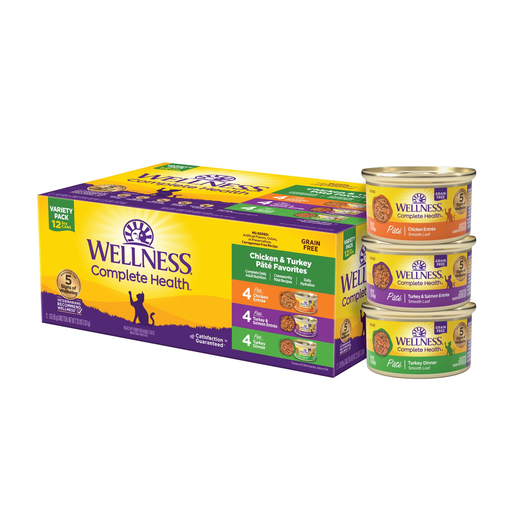 Wellness lata frontal mostrando variedad y practicidad