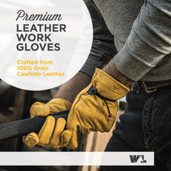 Corte Gunn y pulgar keystone Wells Lamont para mejor destreza manual
