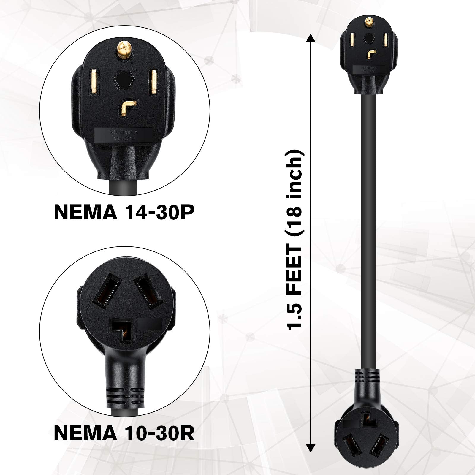 WELLUCK cable 10 AWG textura y grosor que asegura conducción y durabilidad