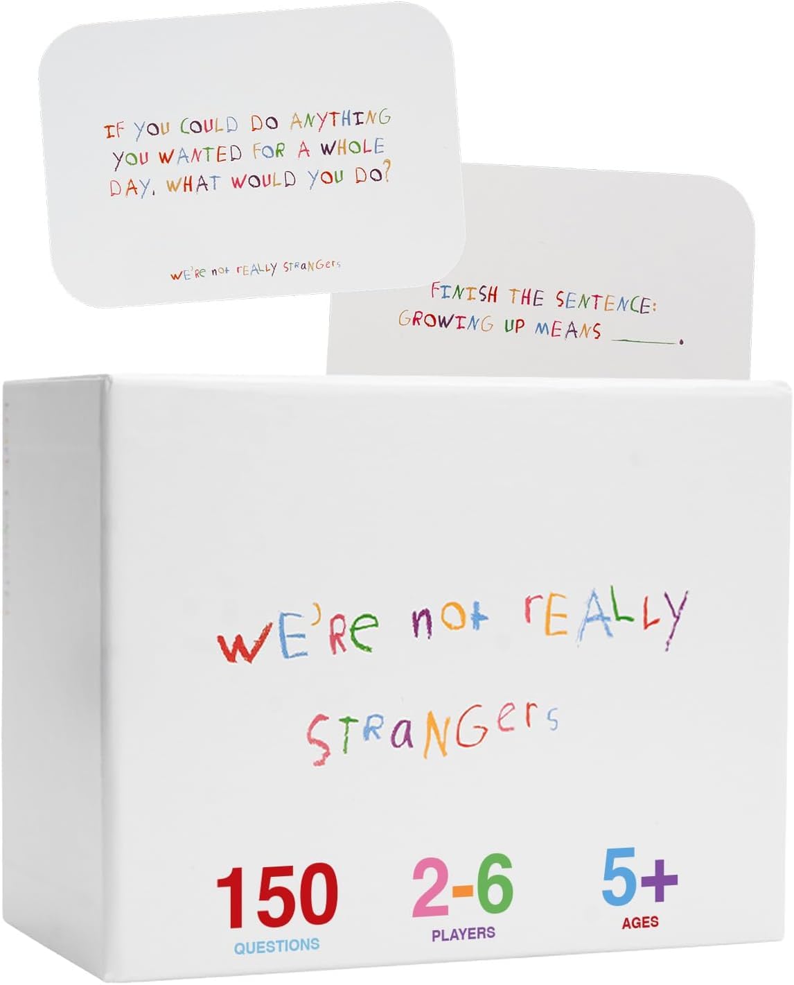 WE'RE NOT REALLY STRANGERS vista frontal de la caja mostrando contenido