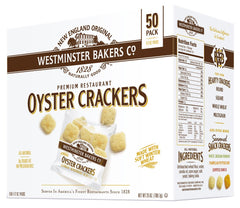 Westminster Bakers Company empaque frontal que muestra tamaño y cantidad, ideal para restaurantes