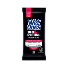 Wet Ones textura de la toallita resistente para fregar sin romper