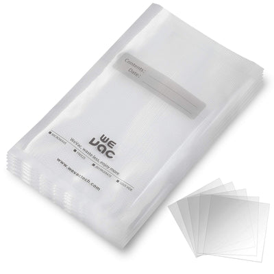 Wevac front packaging showing 11x16 100-count and benefits