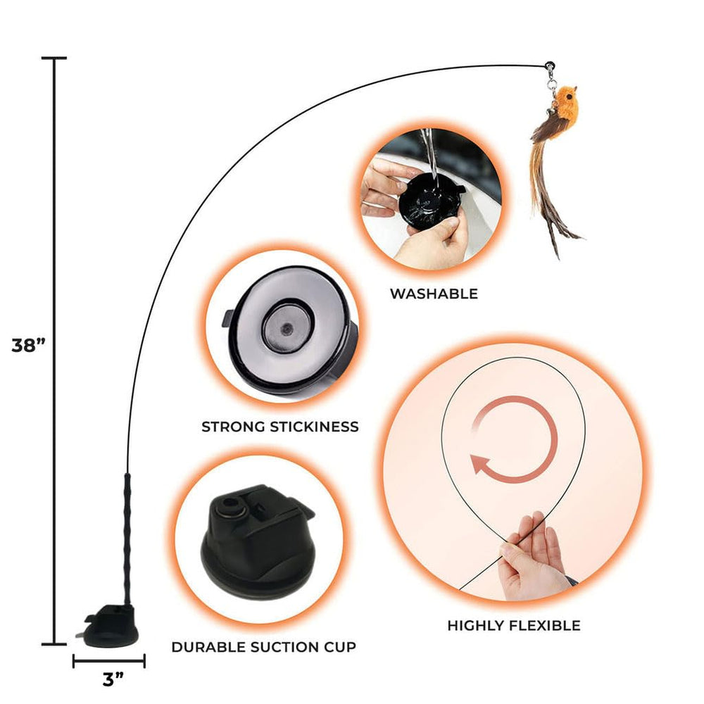 Whiskertons size comparison next to common objects showing scale benefit