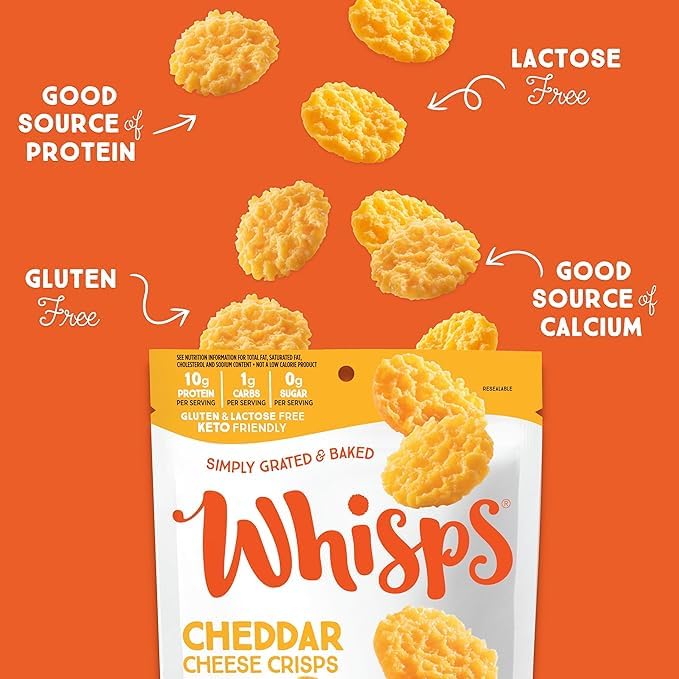 Whisps en tabla de aperitivos acompañando nueces y embutidos, ideal para reuniones