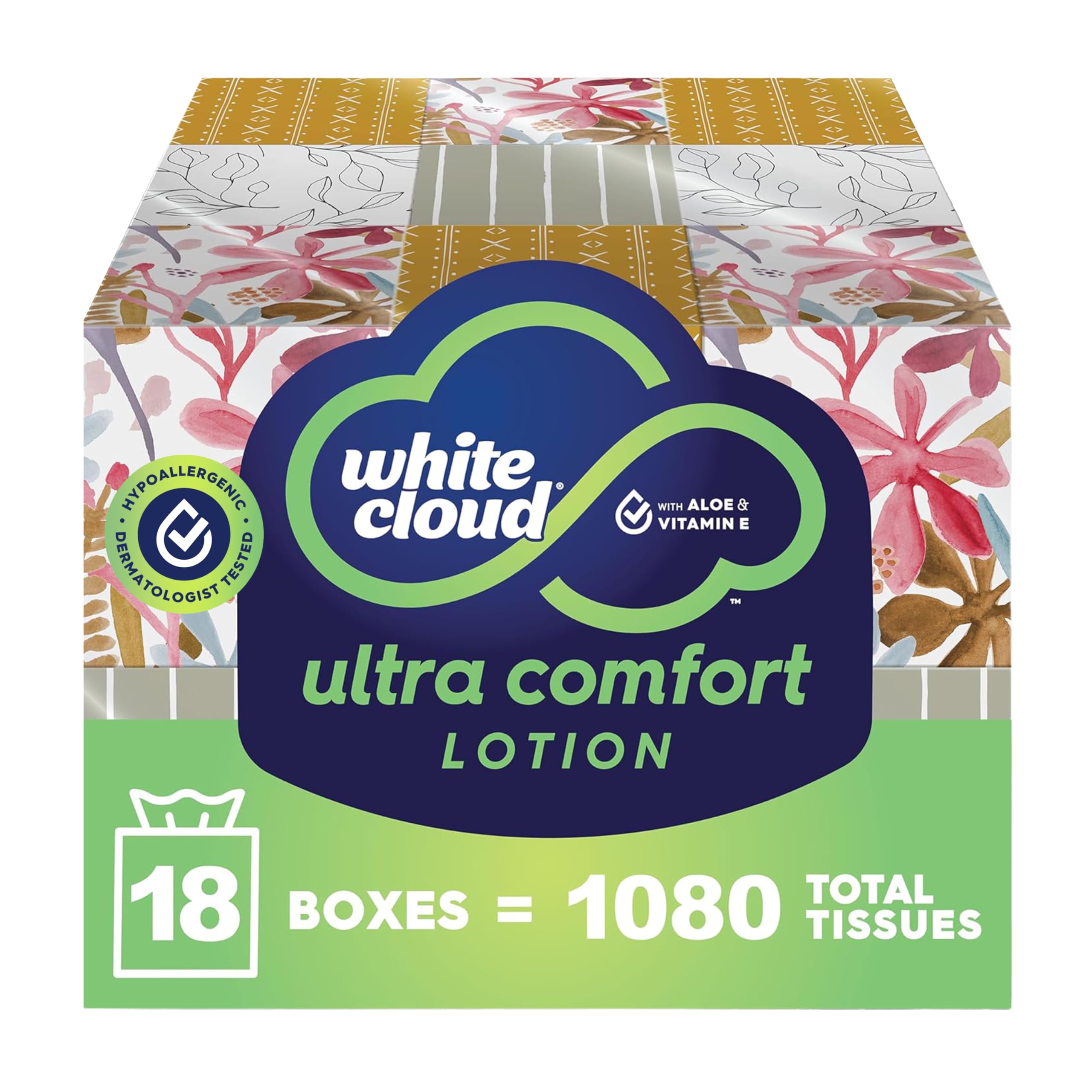 White Cloud frente del empaque mostrando pack 18, tranquilidad de stock