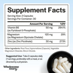 Wholesome Story etiqueta con ingredientes y certificación Clean Label