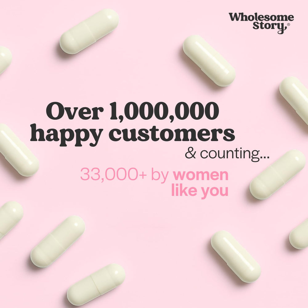 Wholesome Story estilo de vida saludable con producto, apoya bienestar diario