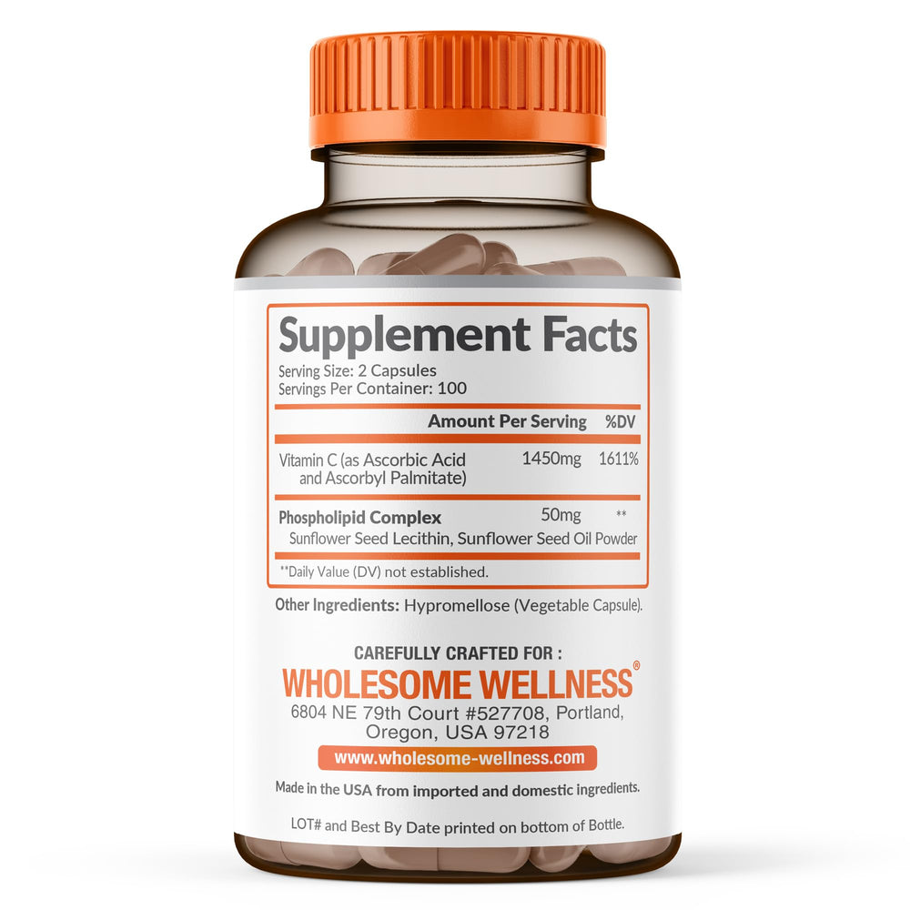 Wholesome Wellness single capsule close-up highlighting capsule texture and absorption