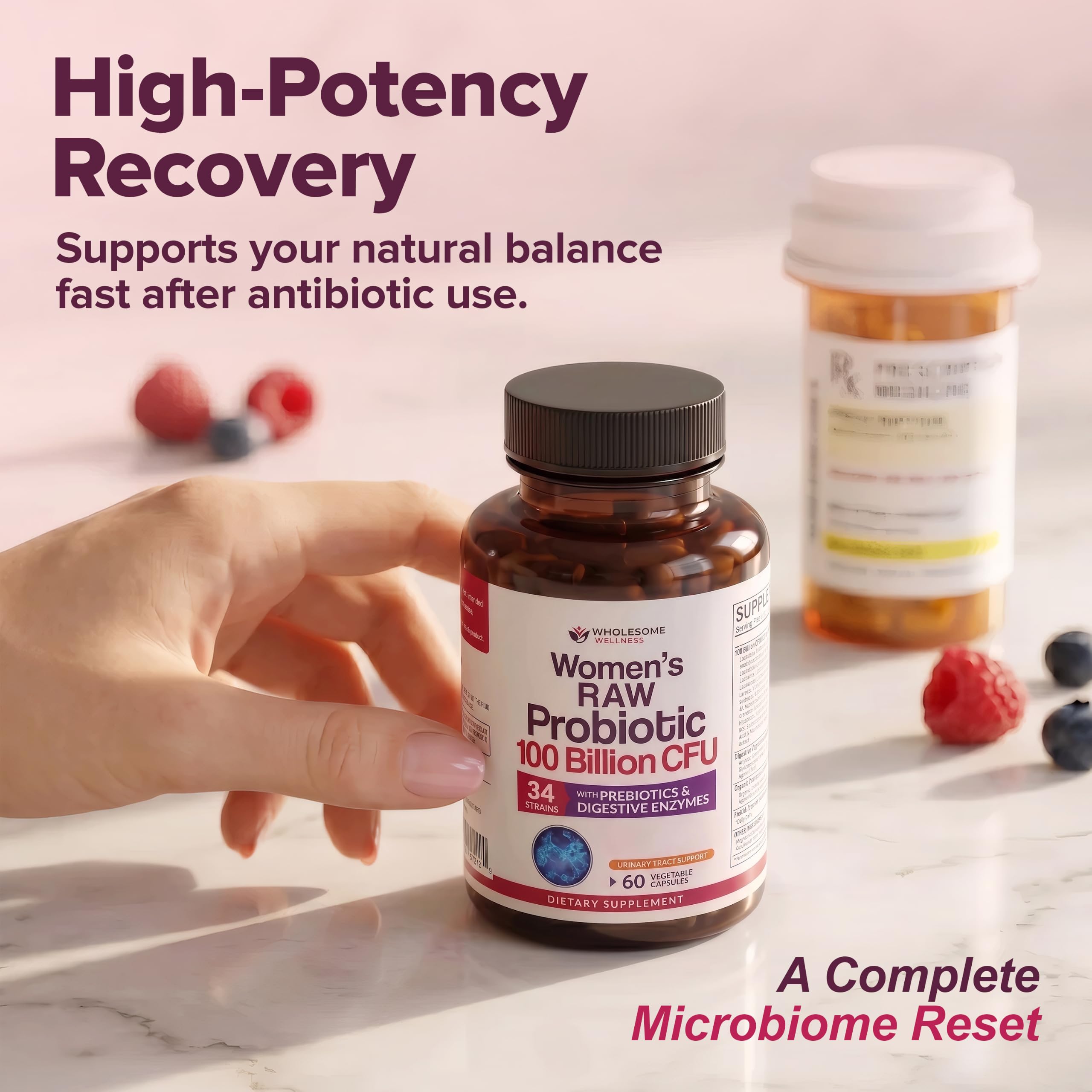 Wholesome Wellness mujer activa en estilo de vida saludable mostrando apoyo