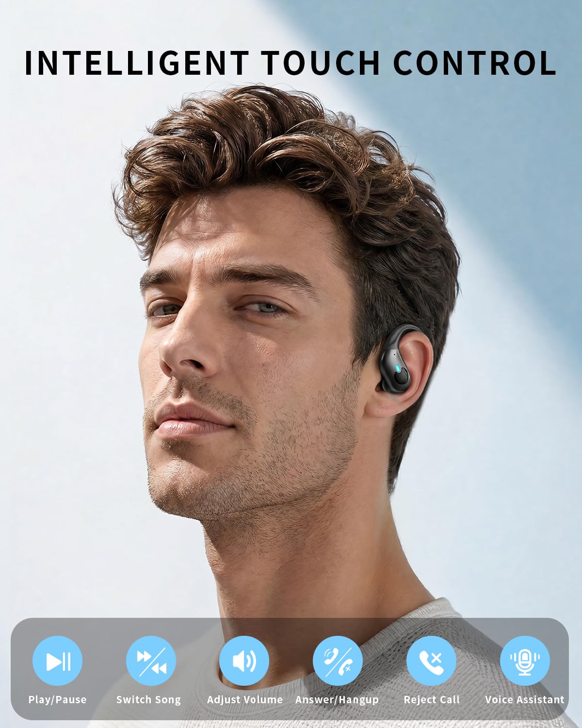WHYKJTEK BX30 paired on smartphone Bluetooth screen showing fast, stable connection