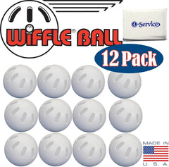 WIFFLE comparación de tamaño con mano para apreciar escala
