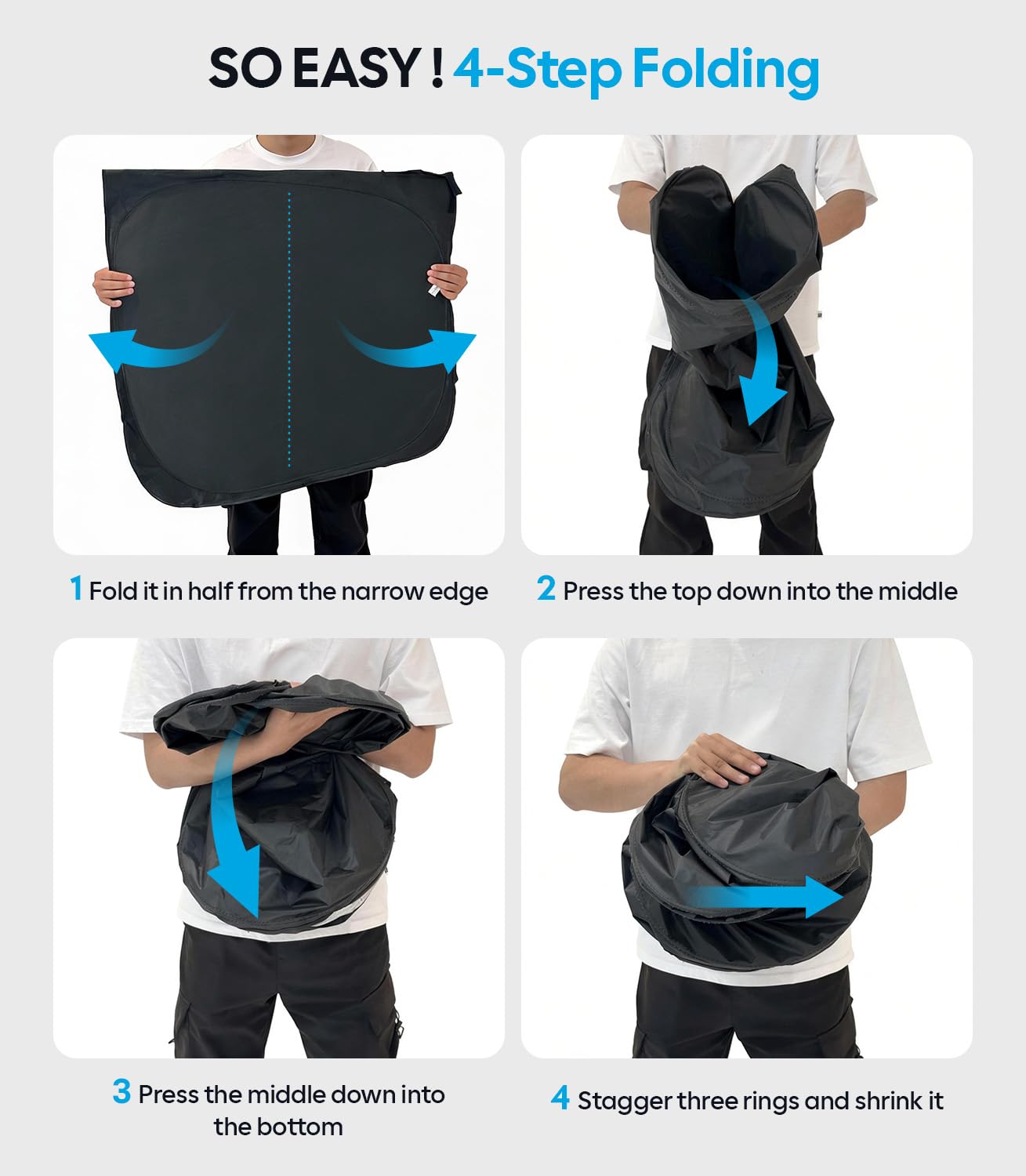 Wigoo empaque con funda y accesorios listos para usar