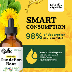 Wild & Organic etiqueta con ingredientes veganos y sin OGM