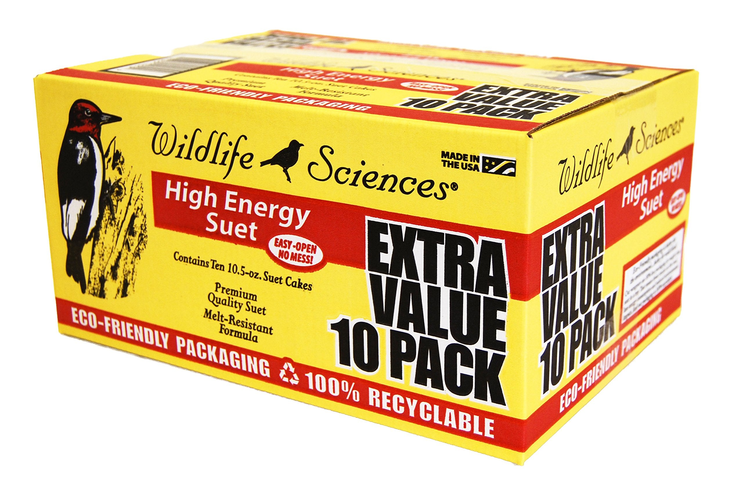 Wildlife Sciences primer plano de la textura del sebo destacando ingredientes energéticos
