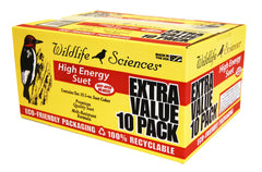 Wildlife Sciences primer plano de la textura del sebo destacando ingredientes energéticos