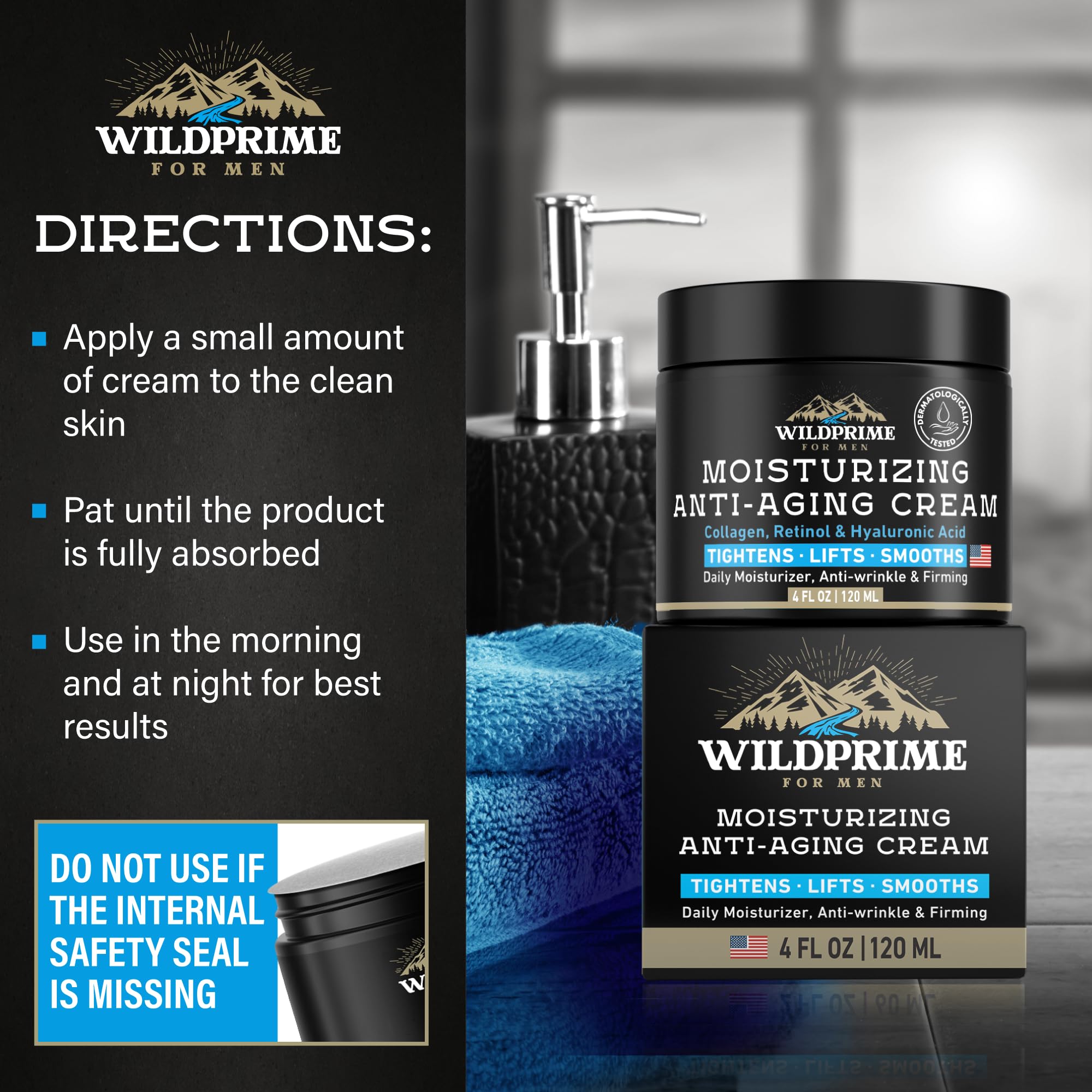 WildPRIME en baño junto a rutina matutina para integración diaria